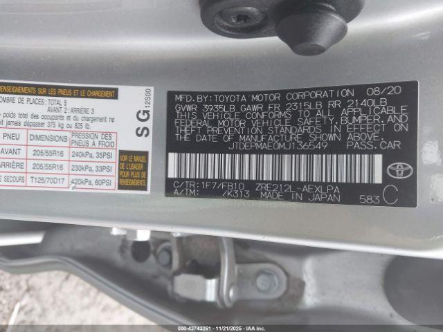 Toyota Corolla Le Image 6