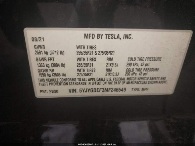 Tesla Model Y Performance Dual Motor All-wheel Drive Image 8