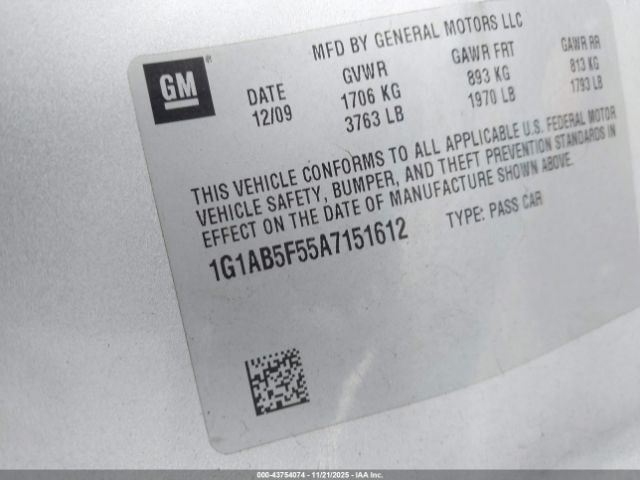 Chevrolet Cobalt Ls Image 9