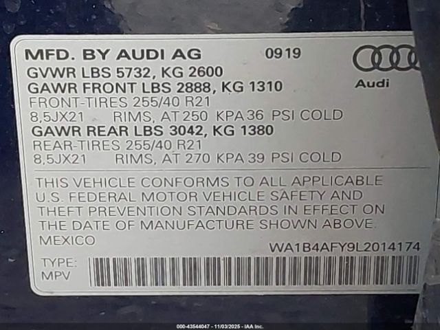 Audi Sq Premium Plus Tfsi Quattro Tiptronic Image 18