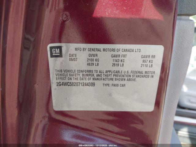 Buick LaCrosse Cx Image 5